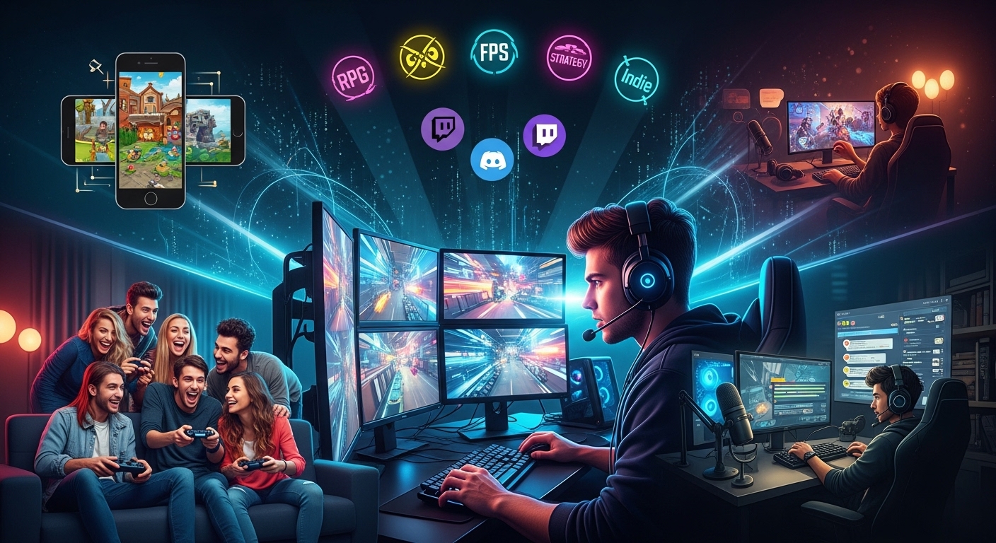 The Evolution of Gaming: From Pixels to Immersive Worlds